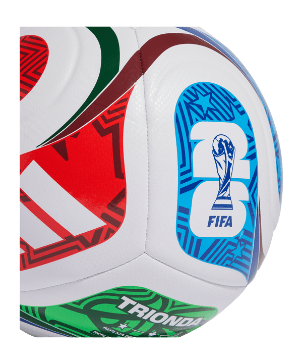 Adidas World Cup 26 Trionda Trainingsball Wei Equipment Fussball 