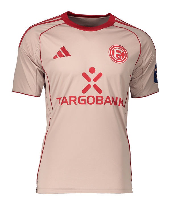 adidas Fortuna Düsseldorf Trikot 3rd 2025/2026 Kids Beige - beige
