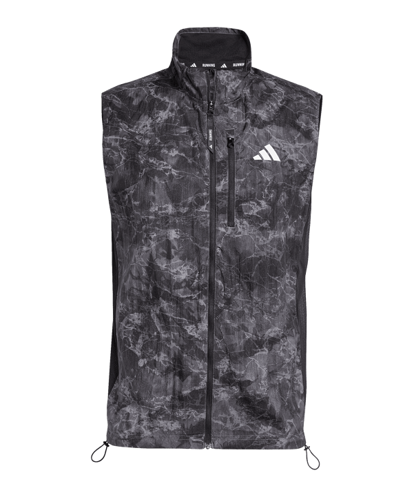adidas Own The Run Spray Dye Veste Grigio - grigio