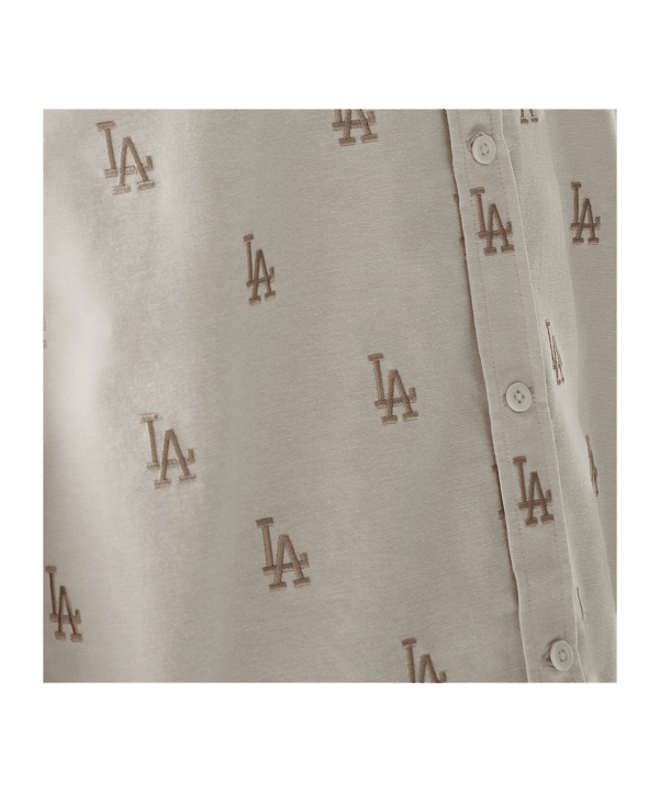 New Era MLB Los Angeles Dodgers Monogram T-Shirt Weiß - weiss
