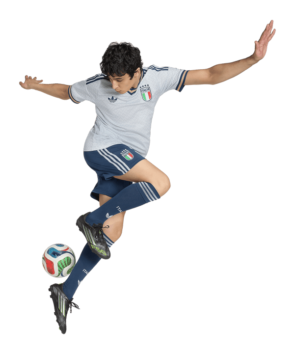 adidas FIGC Italien Short Away WM 2026 Blau - blau