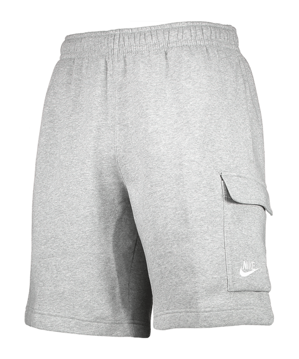 Nike Club Cargo Short Grau Weiss F063 - grau