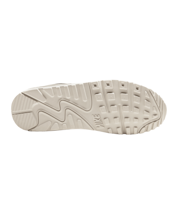 Nike Air Max 90 Weiss Schwarz Orange F100 - weiss
