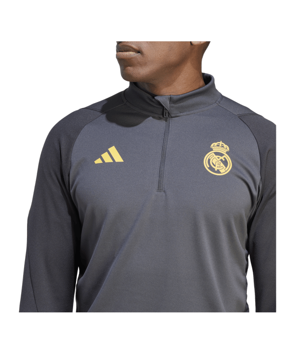 adidas Real Madrid Trainingsjacke Schwarz - schwarz