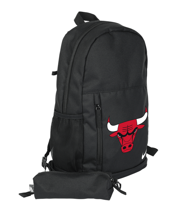 Nike Chicago Bulls NBA Elemental 20L Rucksack Schwarz Fnaw - schwarz