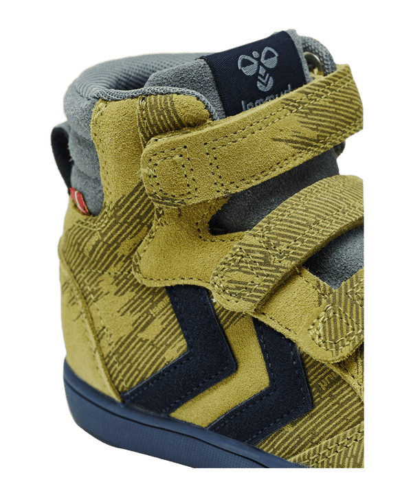 Hummel Stadil Print Sneaker Kids Grau F7007 - grau