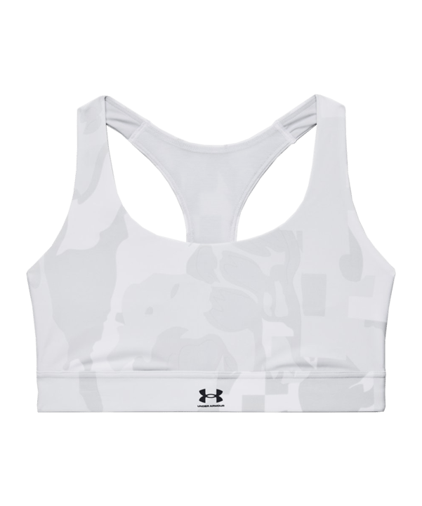 Under Armour Isochill Team Mid Sport-BH Damen F100 - weiss