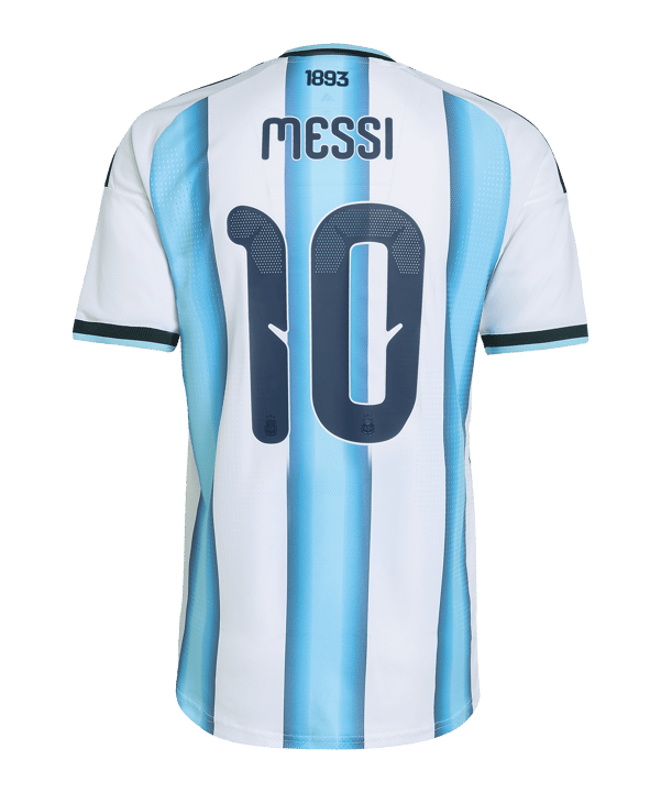 adidas Argentinien Authentic MESSI Trikot Home WM 2026 Weiß - weiss