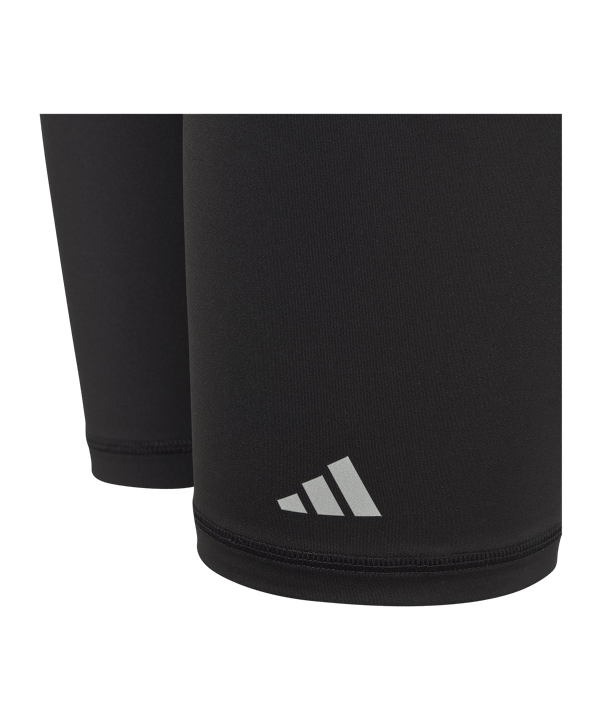 adidas Techfit Short Tight Kids Schwarz - schwarz
