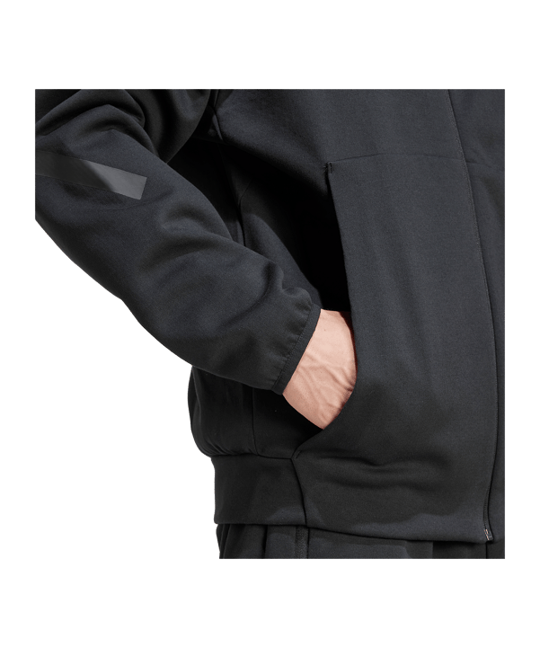 adidas Z.N.E. Jacke Schwarz - schwarz