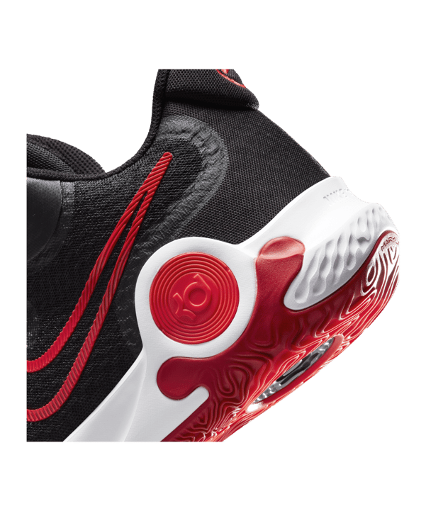 Nike Kevin Durant Trey 5 IX Schwarz Rot F001 - schwarz