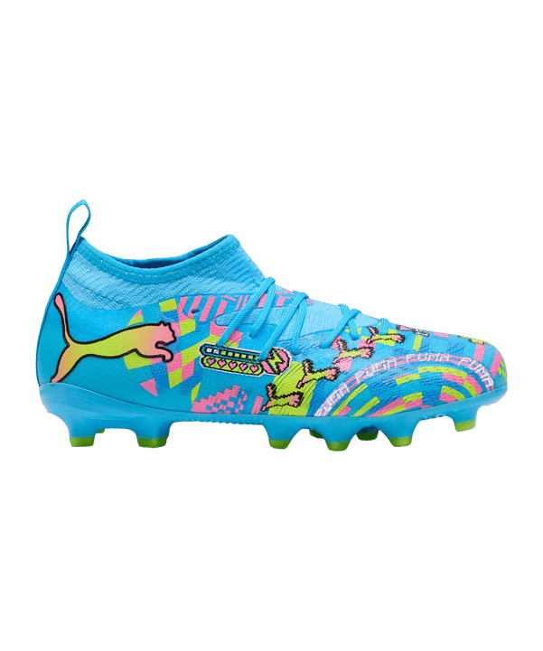 PUMA FUTURE 9 Match FG/AG Level Up Kids Blau F01 - blau