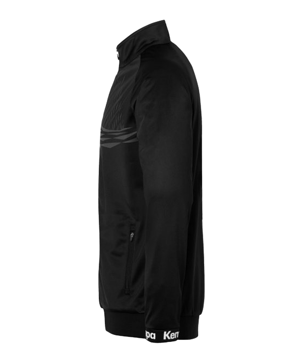 Kempa Wave 26 Poly Trainingsjacke Schwarz F001 - schwarz