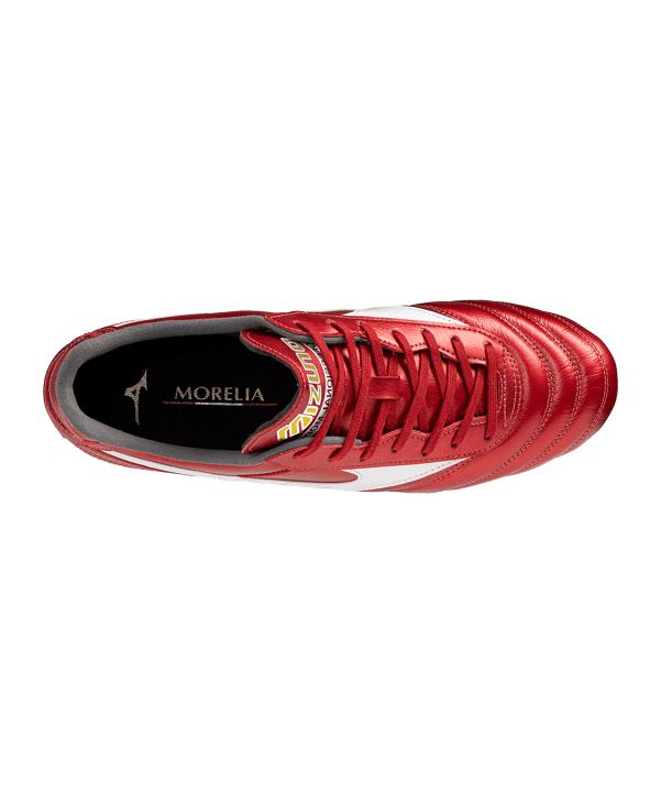 Mizuno Morelia II Pro FG Ruby Red 40th Anniversary Rot F60 - rot