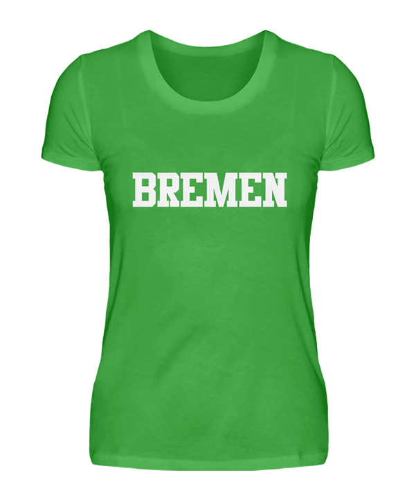 Damen T-Shirt "Bremen" Grün - gruen