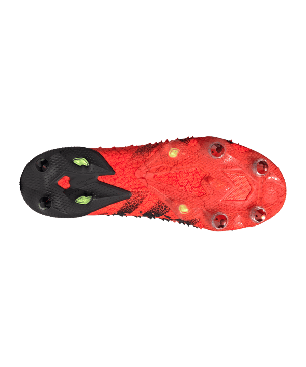 adidas Predator FREAK+ SG Meteorite Rot Schwarz - rot