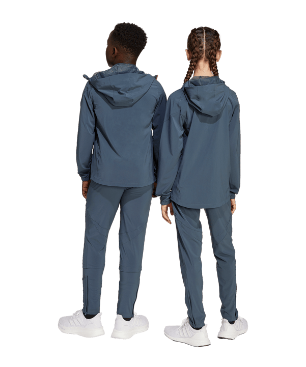 adidas FC Bayern München Tech Travel Hose Kids Grau - grau