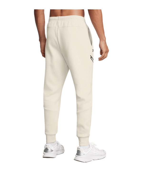 Under Armour Unstoppable Fleece Jogginghose Weiß F110 - weiss