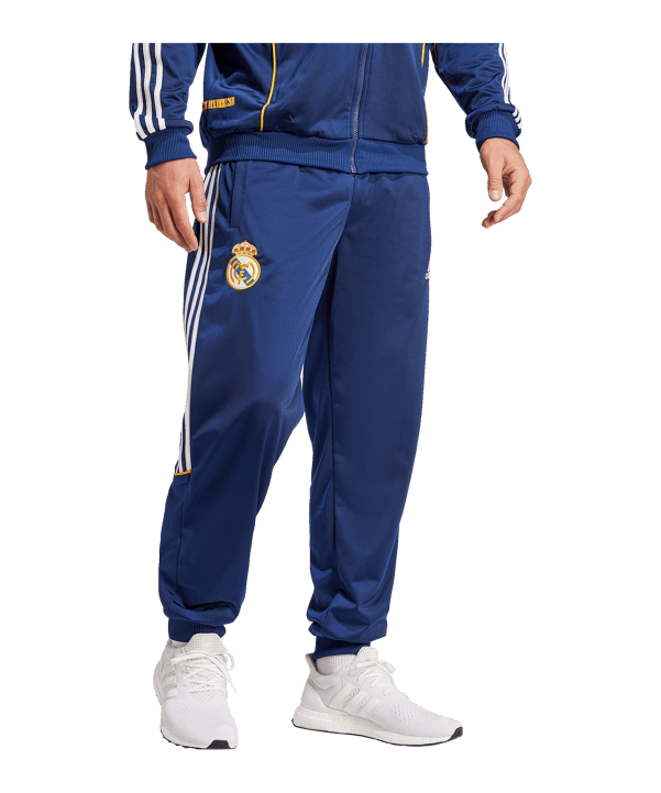 adidas Real Madrid Trainingshose Blau - blau