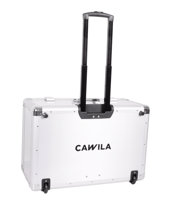 Cawila LIGA Teamtrolley 650x320x430 mm Silber - silber