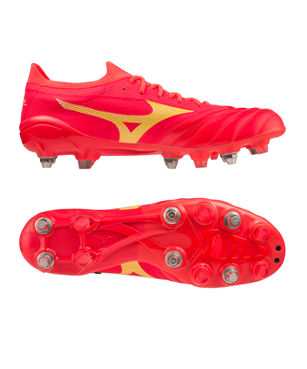 Mizuno Morelia Neo IV Mix Release Rot Gelb F64 - rot