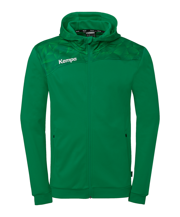 Kempa Athletics 29 Giacca con cappuccio Verde C47 - verde