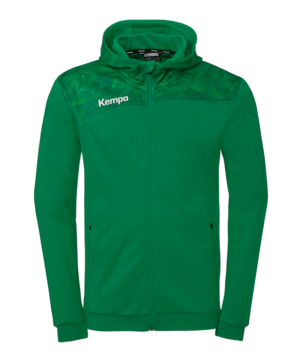 Kempa Athletics 29 Jas met capuchon Groen K47 - groen