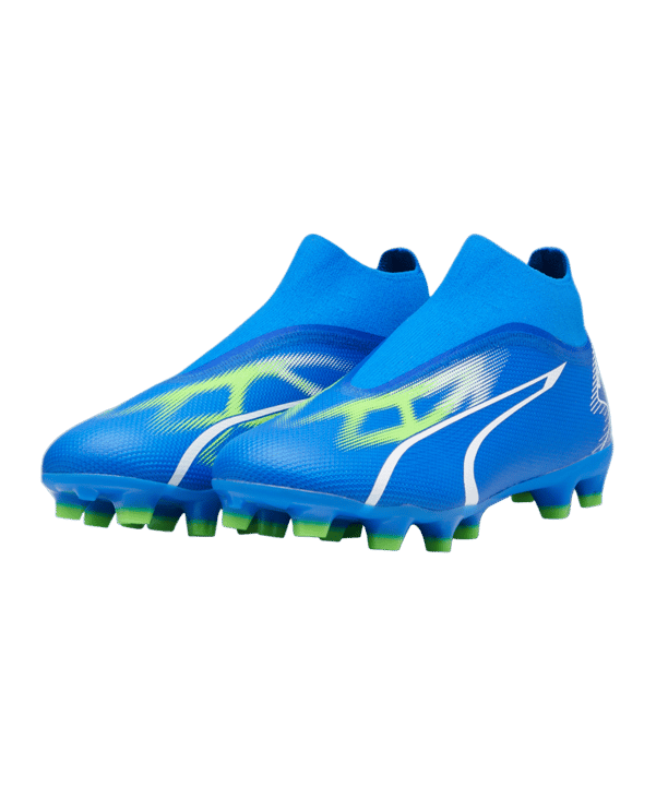 PUMA ULTRA Match LL FG/AG Gear Up Blau Weiss F03 - blau