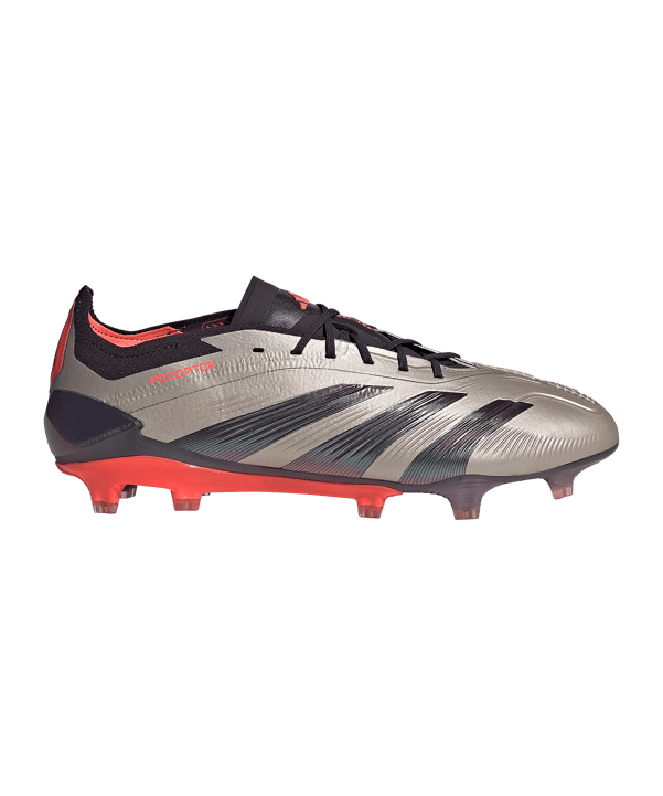 adidas Predator Elite FG Vivid Horizon Grau Pink - grau