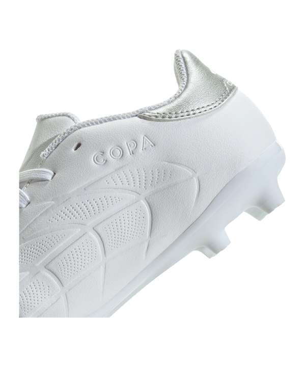 adidas COPA Pure 2 League FG Kids Pearlized Weiss Silber - weiss