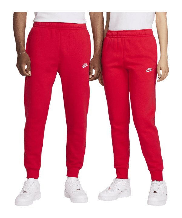 Nike Club Fleece Jogginghose Rot F657 - rot