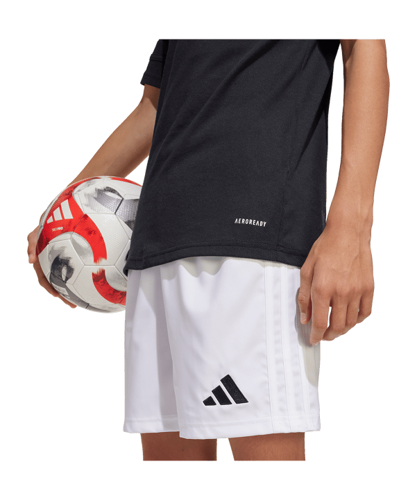 adidas Squadra 25 Competition Polo Kids Schwarz - schwarz