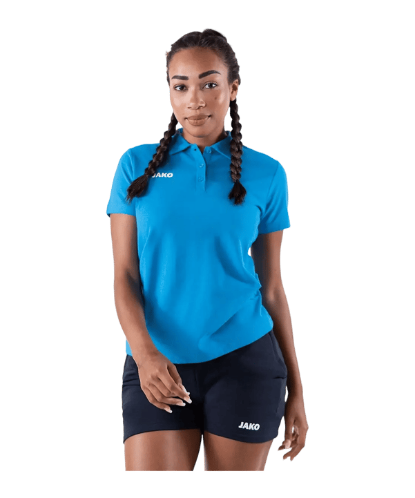JAKO Base Polo Donna Blu C089 - blu