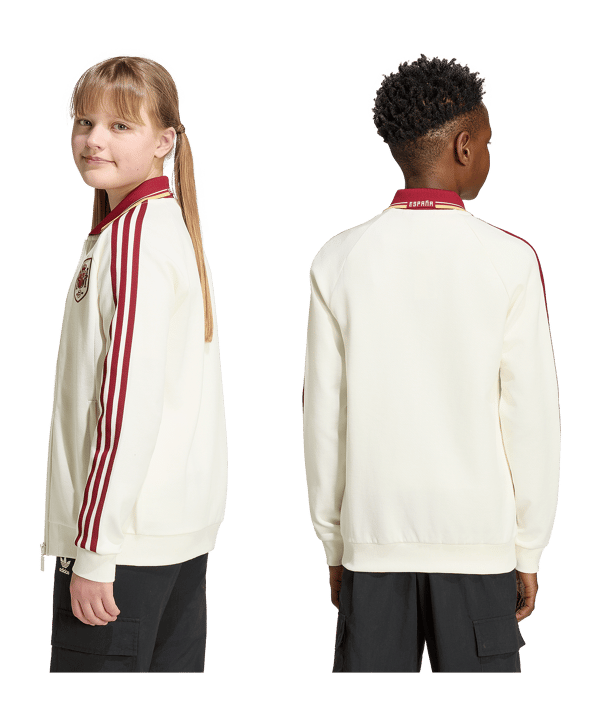 adidas Originals FEF Spanien Anthem Jacke Kids Weiß - weiss