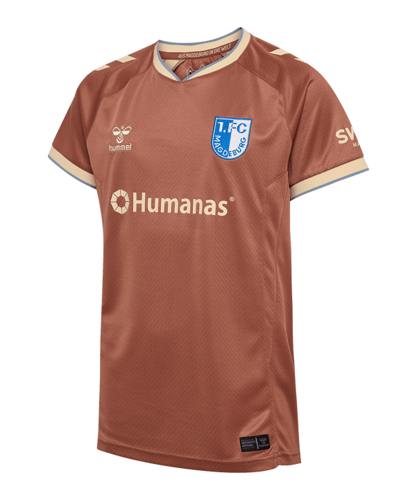 hummel 1. FC Magdeburg Maillot Away 2026/2027 Enfants Orange C8073 - orange