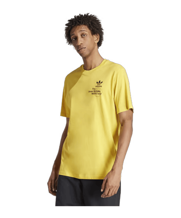 adidas Originals BT Graphic T-Shirt Gold - gold