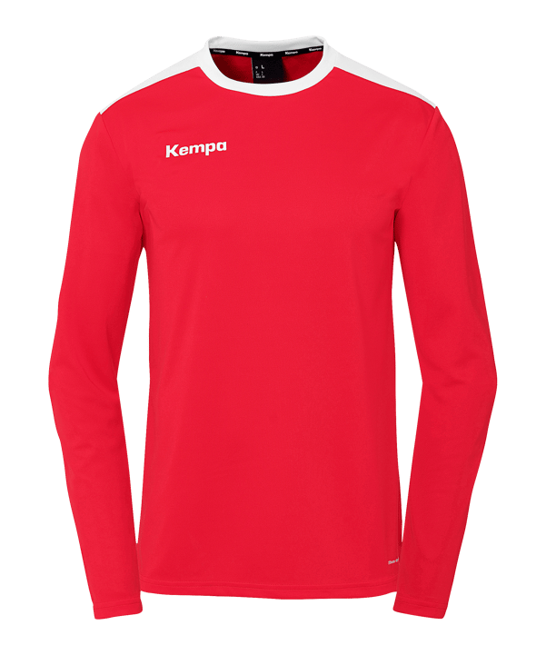 Kempa Emotion 27 maglietta maniche lunghe  bambini rosso F61 - rosso