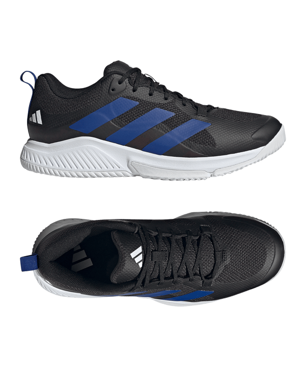 adidas Court Team 2.0 Schuh Schwarz - schwarz