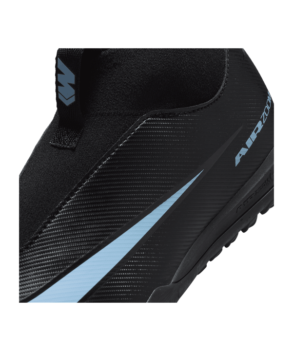 Nike Air Zoom Mercurial Superfly X Academy TF Shadow Kids Schwarz F001 - schwarz