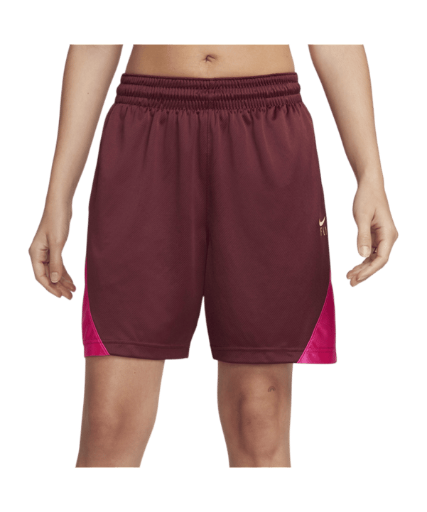 Nike ISoFly Basketball Short Damen Rot Pink F619