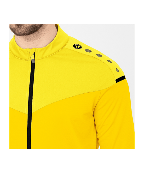 JAKO Champ 2.0 Trainingsjas Geel K003 - geel