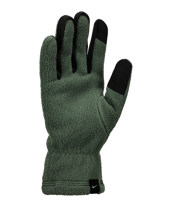Nike One Therma-Fit Fleece Handschuhe Damen Grün F307 - gruen