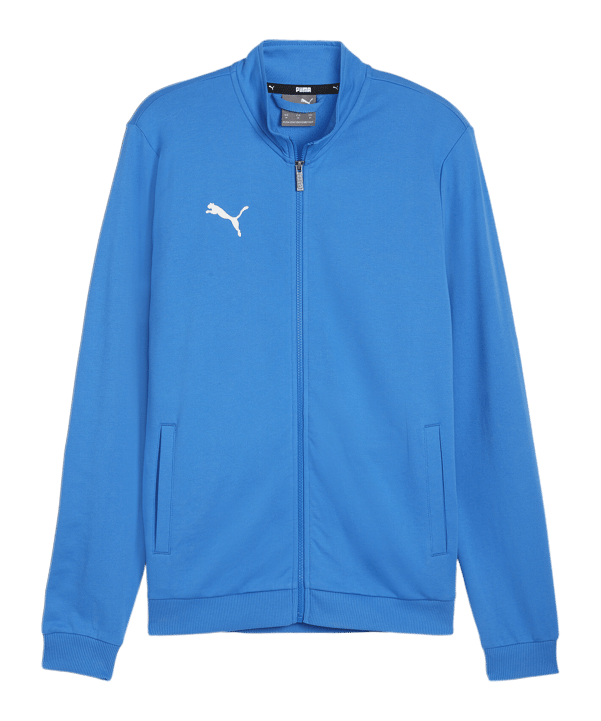 PUMA teamGOAL Casual Trainingsjacke Blau Weiss F02 - blau
