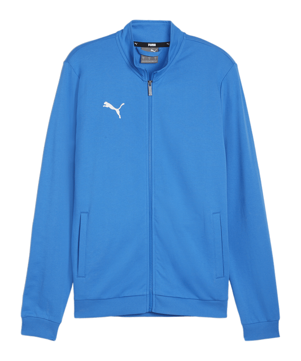 PUMA teamGOAL Casual Trainingsjacke Blau Weiss F02 - blau
