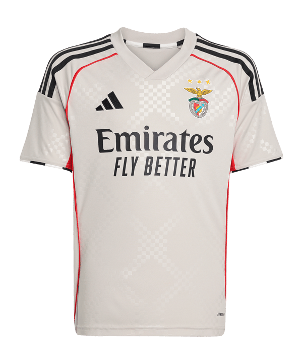 adidas Benfica Lissabon Trikot Away 2025/2026 Kids Beige - beige