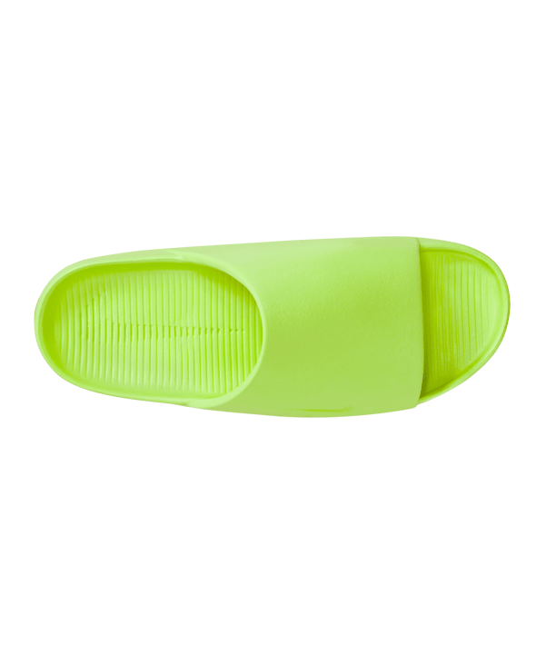 Nike Calm Slide Badelatsche Gelb F700 - grau