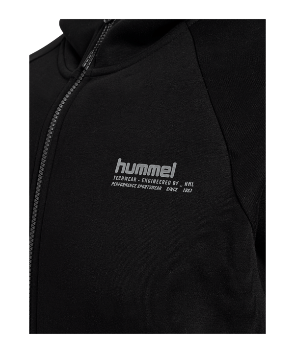 Hummel Kapuzenjacke Schwarz F2001 - schwarz