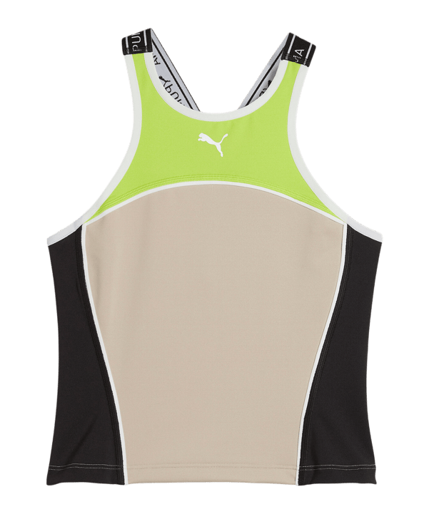 PUMA Fit Train String Fitted Tanktop Damen Braun F90 - braun