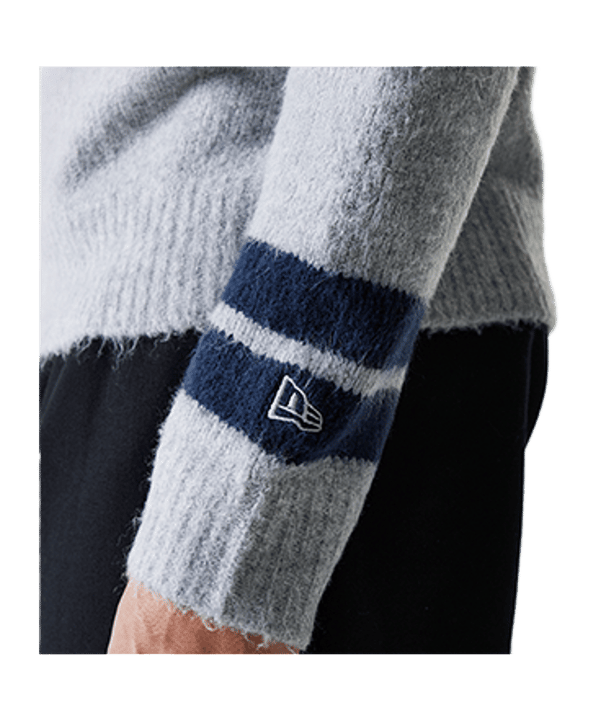 New Era MLB Knit New York Yankeed Sweatshirt Grau - grau