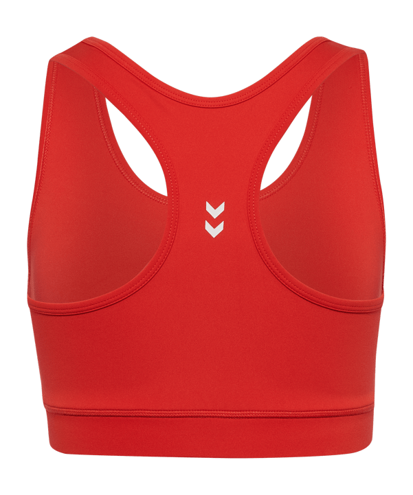 Hummel Pulse Light Support Sport-BH Damen Rot F3080 - rot